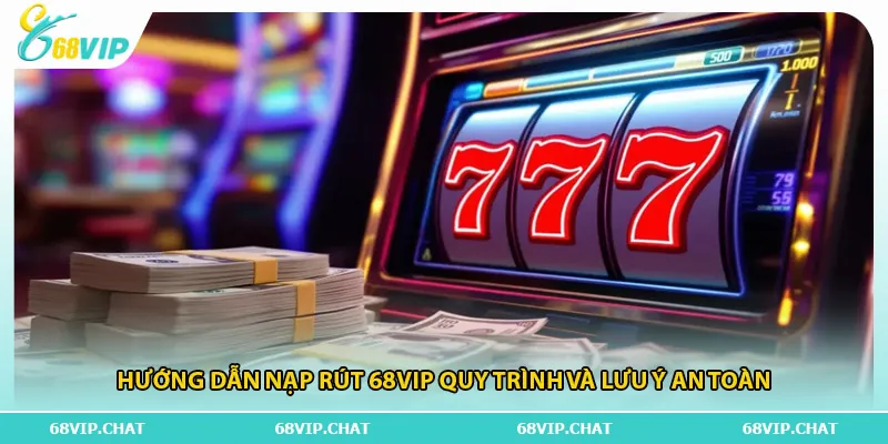 Hướng dẫn nạp rút 68vip quy trình và lưu ý an toàn