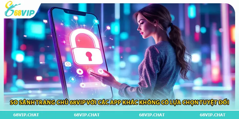 So sánh trang chủ 68vip với các app khác không có lựa chọn tuyệt đối