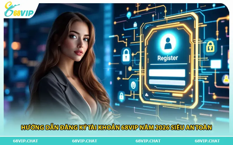 Hướng Dẫn Đăng Ký Tài Khoản 68vip Năm 2026 Siêu An Toàn