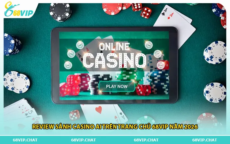 Review Sảnh Casino AI Trên Trang Chủ 68vip Năm 2026